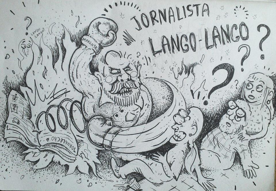 Por um resquício de bom senso, que o repórter do Estado até então não havia demonstrado, Bruno Ribeiro parou sua mão a poucos centímetros do meu nariz. Fiquei tão surpreso quanto os demais clientes e funcionários da lanchonete