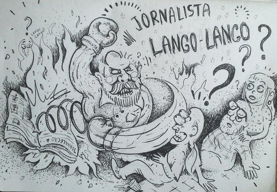 Por um resquício de bom senso, que o repórter do Estado até então não havia demonstrado, Bruno Ribeiro parou sua mão a poucos centímetros do meu nariz. Fiquei tão surpreso quanto os demais clientes e funcionários da lanchonete