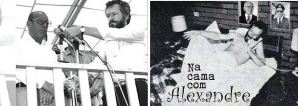 "Alexandre Garcia, ex-porta-voz do general-ditador João Figueiredo, foi demitido do cargo porque se exibiu, sensualizando entre lençóis, para uma revista masculina", diz Leandro Fortes; "De lá pra cá, assumiu o cargo de porta-voz dos patrões", afirma o jornalista ao comentar a agressão de Garcia aos alunos cotistas nas universidades públicas