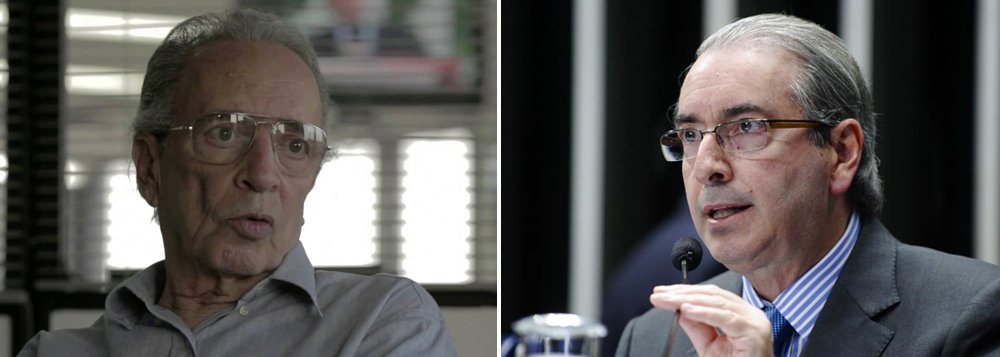 Colunista Janio de Freitas critica a ‘traição’ do vice contra Dilma Rousseff e diz que Michel Temer precisou recorrer à combinação de ridículo e inverdade; ele também sugere que sua possível vitória pode ajudar réus da Lava Jato; ‘dos "anões do Orçamento" a Eduardo Cunha, a coleção é completa. Incluído, claro, o recordista, quando governador, de transações anuladas por fraude com as grandes empreiteiras. Se é um sinal para a Operação Lava Jato e seus desdobramentos, cabe-lhe interpretar. Por mim, pelo que já vi, nisso não percebo sinal, mas certeza’