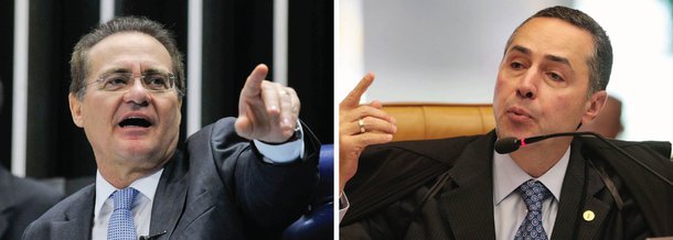 O jornalista Fernando Brito, do Tijolaço, avalia que, em sendo judicializada, a decisão do presidente do Senado Renan Calheiros de dar prosseguimento ao processo de impeachment mesmo com a anulação da Câmara deverá ser analisada no Supremo Tribunal Federal pelo ministro Luís Roberto Barroso, por ter sido relator do “roteiro do impeachment”; para Brito, "Renan Calheiros, além de desrespeitoso com a instituição-par, foi de uma imprudência indesculpável porque acabou de oferecer ao Judiciário a chance de tratar do que não pode deixar de tratar: de um conflito de autoridade entre as duas casas legislativas"