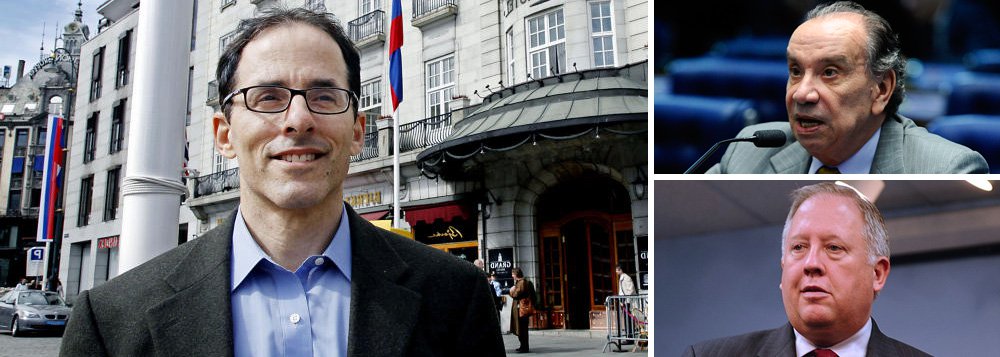 "A visita do senador Aloysio Nunes (PSDB-SP) a Washington não recebeu atenção da mídia, mas deveria, porque ele se encontrou com Tom Shannon, que é o cara mais influente sobre América Latina no Departamento de Estado", diz Mark Weisbrot, diretor do Centro de Pesquisa Econômica e Política, em Washington; "A mídia ignorou totalmente, mas foi um sinal. E agora está à mostra o que a gente já sabia: os Estados Unidos querem se livrar do Partido dos Trabalhadores, como sempre quiseram"