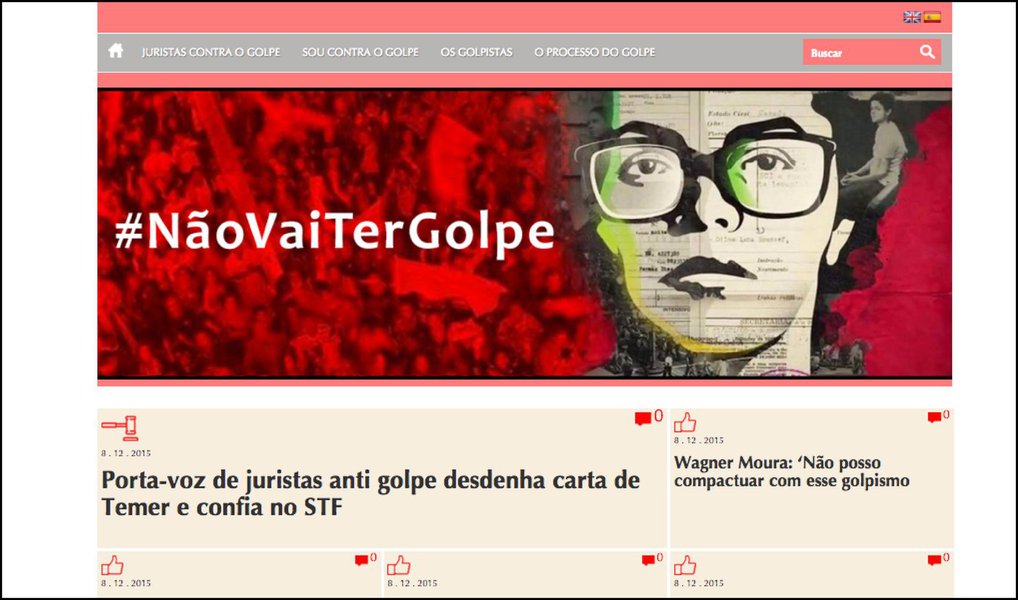 Iniciativa é reunir e compartilhar na internet o maior volume possível de notícias, artigos e explicações sobre o pedido de impeachment contra a presidente Dilma Rousseff