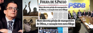 "Deixa ver se eu entendi: a Polícia Federal e o juiz Sergio Moro afirmaram, textualmente, que a prisão de João Santana não tem nada a ver com as campanhas do PT e mesmo assim a imprensa e a oposição fazem ilações de que vai sobrar para a presidente Dilma?", questiona Alex Solnik, colunista do 247; "Por que então prenderam João Santana? Para que voltem a bater panelas, como voltaram? Para reacender a brasa adormecida do impeachment, como reacendeu? As três perguntas têm a mesma resposta: sim", afirma o jornalista; "Quer dizer, então, que é uma prisão com fins políticos. Prisão política. E quando o caldeirão de cultura do golpe estiver fervilhando ele será solto", acrescenta; leia a íntegra