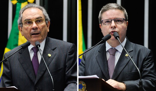 Líder do PMDB no Senado, Eunício Oliveira (CE), indicou o senador Raimundo Lyra (PMDB-PB) para ser o presidente da Comissão Especial do Impeachment no Senado; o relator indicado pelo PSDB é o senador Antonio Anastasia (MG); o presidente do Senado, Renan Calheiros, informou, que os blocos têm até sexta-feira (22) para indicar seus representantes