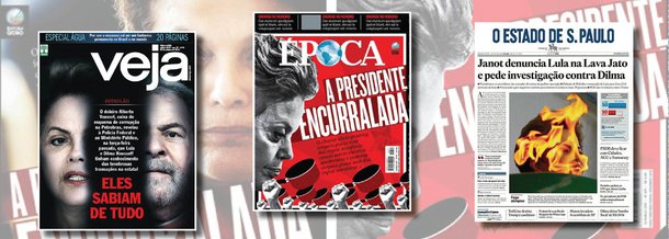 Um levantamento do jornalista Fernando Rodrigues sobre investimentos publicitários do governo federal revela que, no ano passado, houve uma queda acentuada dos gastos em todos os meios à exceção da internet; com isso, a participação do meio digital nos investimentos totais alcançou 12,54% – o que representa um percentual ainda muito inferior à média internacional; no Brasil, a grande distorção ainda é a televisão, que recebe 65% dos investimentos; queda dos gastos na mídia tradicional, especialmente nos veículos impressos, pode ser uma das motivações do golpe contra a presidente Dilma Rousseff; "A mídia corporativa brasileira age como os verdadeiros organizadores dos protestos e como relações-públicas dos partidos de oposição", disse o jornalista Glenn Greenwald