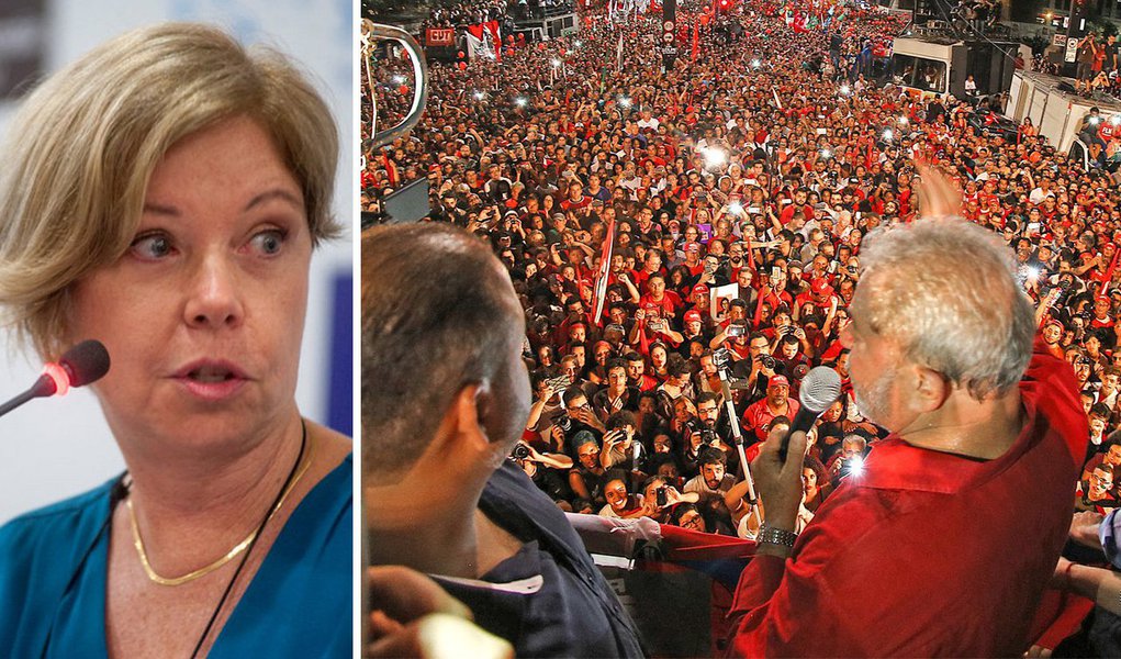 "A comentarista da Globo News, Eliane Cantanhêde, disse que a diferença entre as manifestações dos dias 13 e 18 era que nos atos contra o governo os que foram às ruas eram cidadãos e nos atos a favor do governo eram militantes. Mais essa: militante não é cidadão!", diz o diretor teatral Aderbal Freire-Filho, em artigo para o 247; "A grande diferença dos atos não foi essa. Nas manifestações contra o golpe existia um político que representava um projeto de país, que podia falar com os cidadãos que militam por esse projeto e o defendem, que podia mostrar sua cara apesar da infinidade de ataques que sofre, de golpes baixos de toda espécie, de manipulações. E em quem os cidadãos que têm consciência politica, militantes ou não, acreditam"