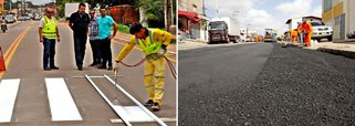 No próximo sábado, dia 12, o governo estado entregará obras de pavimentação em 24 municípios, de todas as regiões do Maranhão, contemplados pelo programa Mais Asfalto; os serviços de pavimentação urbana foram realizados pela Secretaria de Estado de Infraestrutura em ruas e avenidas, com prioridade para as áreas de maior fluxo ou que interligam comunidades à região central das cidades; nas regiões Norte e Oeste do Maranhão, serão 12 municípios com obras entregues, totalizando 274.305 mil habitantes que serão beneficiados com 76 km de asfalto