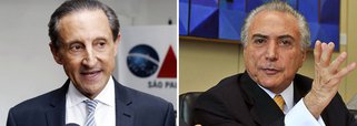 Empresário Paulo Skaf, presidente presidente da Fiesp (Federação das Indústrias do Estado de São Paulo), afirma que “qualquer que seja o governo ou presidente, minha posição e a da Fiesp contra o aumento de impostos não mudarão”; ele está por trás da campanha "Não vou pagar o pato", que começou em setembro de 2015, contra a volta da CPMF; nesta terça, a Fiesp inflou um pato gigante em frente ao Congresso pelo impeachment 