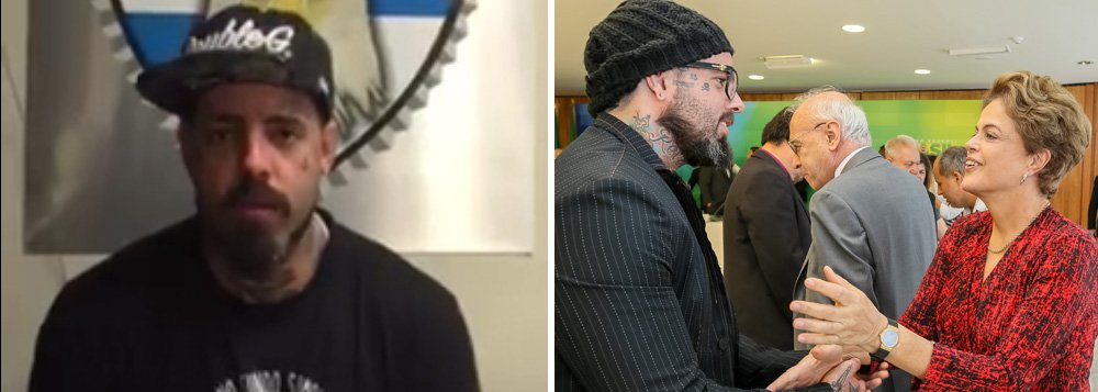 Defensor do governo Dilma, o músico e compositor Tico Santa Cruz, vocalista da banda Detonautas Roque Clube, diz que vem "recebendo ameaças de morte constantemente" e que recentemente elas "se intensificaram" e passaram a ser contra seus filhos; o músico foi recebido pelo secretário de Segurança Pública do Rio, José Mariano Beltrame, que o orientou a conduzir as denúncias; "Agora é com a Polícia e a Justiça"