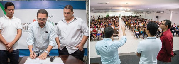 Na presença de mais de dois mil jovens, o governo do Maranhão, por meio da Secretaria de Estado da Ciência, Tecnologia e Inovação (Secti), lançou, em Timon, o Aulão do Enem 2016, um programa que será levado a mais de 50 municípios; este é o segundo ano que o executivo realiza o evento, que na primeira edição foi levado a 16 municípios maranhenses