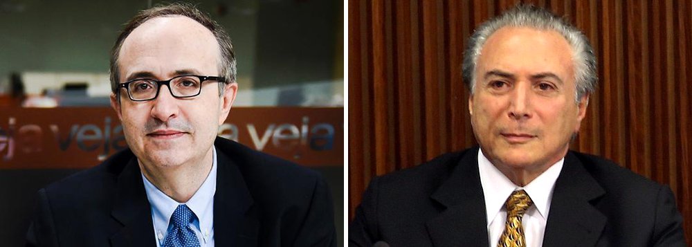 Colunista Reinaldo Azevedo “derruba” o governo Dilma Rousseff, antes mesmo do início do processo de impeachment no Congresso, e diz que Michel Temer “deu início a seu mandato”; “Não é a primeira vez que um vice assume em razão do impedimento do titular. Em 1992, a queda de Collor e a ascensão ao poder de Itamar Franco fizeram um bem imenso ao Brasil. Sem esse evento fundador, não teria existido o Plano Real’, afirma 