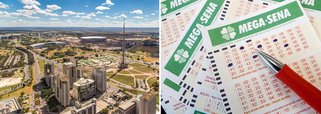 Como o único apostador que acertou os seis números sorteados no prêmio recorde de R$ 205 milhões é de Brasília, a capital federal se tornou a maior vencedora de prêmios neste ano, embolsando no total quase R$ 320 milhões desde a Mega Sena da virada