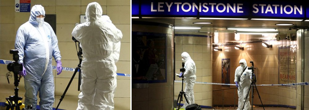 Um homem portando uma faca atacou uma pessoa em uma estação de metrô a leste de Londres no sábado, 5, supostamente gritando "isto é pela Síria"; "Estamos tratando isso como um incidente terrorista", disse Richard Walton, que lidera o Comando Contraterrorista da Polícia Metropolitana de Londres