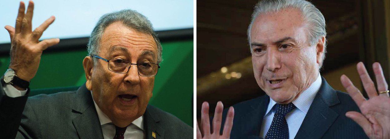 O presidente da Confederação Nacional da Agricultura (CNA), João Martins, cobrou nesta quarta (27) do vice-presidente da República, Michel Temer, diálogo com o setor empresarial e resultados rápidos caso ele assuma o governo; "Não é possível nenhum governo funcionar bem, se desenvolver sem ouvir a classe empresarial. Fomos bem claros com ele [Temer]. Queremos resultado. Caso ele venha assumir o governo, dentro de 60 dias ele tem de mostrar que realmente vai haver uma mudança muito grande”, afirmou