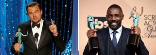 Os atores Leonardo DiCaprio e Idris Elba e o filme "Spotlight: Segredos revelados" foram os principais vencedores do SAG Awards 2016, prêmio do Sindicato de Atores dos Estados Unidos (Screen Actors Guild) que aconteceu no sábado (30), em Los Angeles, e é considerado uma das prévias do Oscar; com o prêmio de melhor ator, DiCaprio ("O regresso") vai em busca de um inédito Oscar tendo levado o prêmio também no Globo de Ouro deste ano
