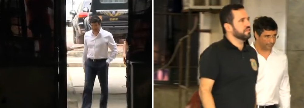 Banqueiro André Esteves, presidente do Conselho de Administração do banco BTG Pactual, chegou na manhã desta quarta-feira, 25, na sede da Polícia Federal no Rio de Janeiro; segundo o ministro Teori Zavascki, relator das ações da Lava Jato no Supremo Tribunal Federal, Esteves seria beneficiado de suposta ação do senador Delcídio Amaral, preso nesta manhã, para tentar dissuadir Nestor Cerveró de citar os dois nas investigações da Lava Jato