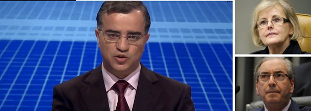 "Se o ministro Teori Zavascki barrou manobra acertada entre Eduardo Cunha e a oposição para viabilizar o impeachment, a colega Rosa Weber travou a possibilidade de uma decisão do presidente da Câmara sobre impedimento até que seja analisado o mérito de um mandado de segurança apresentado ao STF. Em resumo, Zavascki concentrou poder nas mãos de Cunha, mas Weber atou as mãos do presidente da Câmara", explica Kennedy Alencar; decisões foram vitórias para o governo, comenta o jornalista