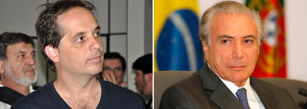 "Ninguém grava "por acaso" um discurso de 15 minutos. Temer planejou o vazamento, para convencer indecisos, ocupando espaço no JN nesta segunda-feira (11 de abril). Hoje, o noticiário estaria dominado pelos atos de rua contra o impeachment: Lula e os artistas no Rio, contra o golpe, estariam na tela", diz o jornalista Rodrigo Vianna, ex-Globo, sobre o áudio do vice Michel Temer; "Hoje a conta é essa: 320 sim x 140 não. E cerca de 40/50 abstenções/ausências"