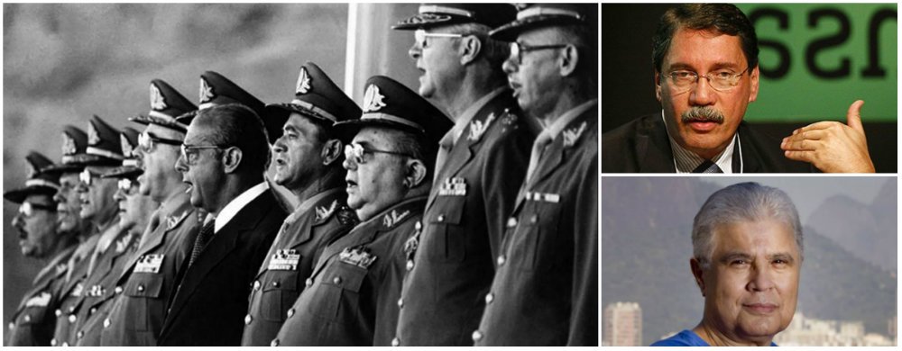 Assustada com a onda de solidariedade ao ex-presidente Lula, que inflamou sua base de apoio junto aos movimentos sociais, a Globo, que ajudou a implantar uma ditadura militar no Brasil em 1964, agora usa dois de seus colunistas, Merval Pereira e Ricardo Noblat, para espalhar que os militares estão prontos para colocar ordem na casa; "Militares colocaram tropas à disposição para garantir a ordem pública", disse Merval, que classificou os cidadãos que defendem a democracia como "milícias petistas"; "Os generais estão temerosos com a conjugação das crises política e econômica e com o que possa derivar disso. Cobram insistentemente aos seus interlocutores do meio civil para que encontrem uma saída", avisa Noblat; Globo tentará repetir 1964?