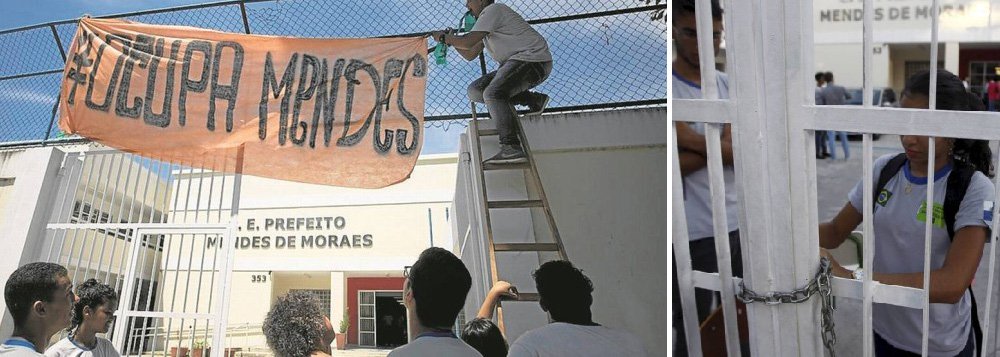 Alunos das escolas públicas ocupadas no Rio participaram de uma reunião com o secretário de Educação do Estado, Antonio Neto; a pasta Seeduc informou que os estudantes tiveram parte das reivindicações atendidas; o titular da pasta acordou com eles que 40 dias após desocuparem as escolas será feita consulta com pais alunos e professores para escolha dos diretores das 68 unidades ocupadas; também ficou definido que o Sistema de Avaliação da Educação do Estado do Rio de Janeiro (Saerj) terá sua última edição realizada no final deste ano para que, a partir de 2017, será feito um simulado preparatório para o Enem