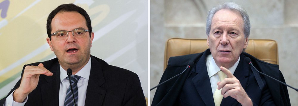 Ministro da Fazenda demonstrou preocupação com a decisão do Supremo Tribunal Federal de conceder liminar que impede sanções ao Estado de Santa Catarina por mudança no cálculo da dívida com a União; "Essa decisão tem impacto muito grande sobre as finanças públicas", disse Barbosa após se reunir com o presidente do STF, Ricardo Lewandowski; Nelson Barbosa explicou que, segundo cálculos preliminares do Senado, a metodologia apresentada por Santa Catarina para o pagamento da dívida significaria perdas para a União de R$ 313 bilhões