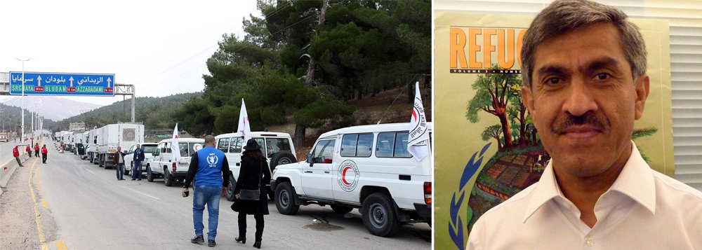 O sofrimento na cidade sitiada de Madaya, na Síria, "não tem comparação" com o que os trabalhadores humanitários encontraram no resto do país; a afirmação é do representante do Alto Comissariado das Nações Unidas para os Refugiados (Acnur) Sajjad Malik, que se deslocou ao local