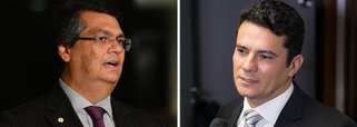 "Aos que me 'mandam' ficar em silêncio: sou uma pessoa de princípios políticos e jurídicos. Tenho biografia e não folha corrida. Lutamos duramente para ter Constituição e leis, o que chamamos Estado de Direito. Não podemos destruir isso por paixões e interesses. Fui juiz federal por 12 anos. Presidi Associação Nacional dos Juízes Federais (AJUFE). E por isso lamento atitudes recentes do juiz Moro", disse o governador do Maranhão, Flávio Dino; em seu Facebook, ele reafirmou que o grampo da presidente Dilma Rousseff, vazado por Sergio Moro, é ilícito