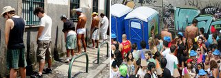 Mais de 1,4 mil pessoas foram multadas pela prefeitura do Rio de Janeiro por urinar no chão, em local público, durante os desfiles de blocos na cidade, desde o período pré-carnavalesco; apenas nesta terça-feira (9), foram aplicadas 166 multas, sendo 71 no desfile da Orquestra Voadora, no Aterro do Flamengo, na zona sul da cidade; o valor da multa por urinar na rua é R$ 510