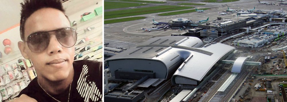 Um brasileiro de 20 anos que não teve o nome divulgado morreu no sábado (14) no aeroporto de Dublin, na Irlanda, logo após ser detido pela polícia irlandesa na Alfândega; de acordo com informações da imprensa local, ele foi encontrado morto por volta das 14h30  enquanto estava em uma sala aguardando o interrogatório