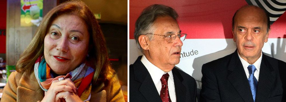 Em entrevista ao Diário do Centro do Mundo, a jornalista Mirian Dutra disse que o senador José Serra (PSDB) viabilizou pagamentos de FHC a ela na Espanha; segundo Miriam, quando ela comprou o apartamento em Barcelona, em 1996, o imóvel precisava de reforma e, FHC, por meio de José Serra e por Gregório Preciado, espanhol casado com uma prima do senador, fizeram o dinheiro chegar a ela; segundo Miriam, Serra sempre quis copiar FHC; "Pode apostar que, se houver impeachment no Brasil, ele vai querer fazer a mesma coisa que o Fernando Henrique fez no governo Itamar: ser o ministro forte e depois se candidatar a presidente. Ele copia o Fernando Henrique"