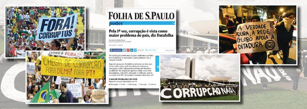 O sociólogo e cientista político Emir Sader comenta a pesquisa Datafolha que aponta que a corrupção é considerado o maior problema para a maioria dos brasileiros; "A vida brasileira é regida pela corrupção das pessoas? Ou é um factoide gerado e multiplicado pela mídia para desviar a atenção dos problemas fundamentais do país?", questiona; o colunista lembra que "a mídia foi cúmplice da mobilização para o golpe, apoiou o golpe militar" e que "os governos Sarney, Collor e FHC foram de desenfreada corrupção, quando as elites dispuseram dos governos para se enriquecer mais ainda"; "Agora vem, de forma descarada, dizer que o Brasil é um país corrupto, que os brasileiros são corruptos", critica Sader