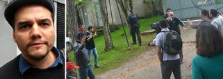 Em vídeo, o ator manifestou "absoluto repúdio" à invasão pela polícia à Escola Florestan Fernandes, do MST, em Guararema, São Paulo, na manhã desta sexta-feira 4; “Se alguém tinha dúvida de que o Brasil vive um estado de exceção, um estado policialesco, a invasão na Escola Florestan Fernandes pela polícia é uma demonstração covarde de truculência, típica de regime de exceção”, disse; o cantor e compositor Lirinha, que está no local, também gravou um depoimento contra a ação truculenta; "Mais uma prova de que estamos num estado de suspensão da democracia", disse; policiais derrubaram portão, pularam janela e entraram atirando na escola, que tinha estudantes no momento