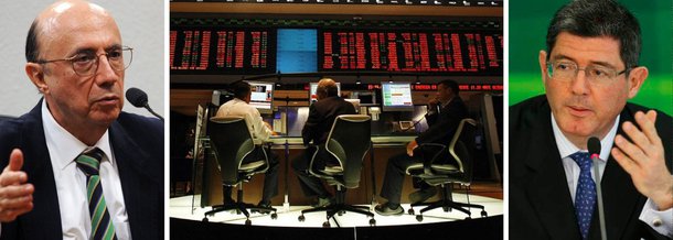 Bovespa, que vinha caindo, virou rapidamente para alta nesta terça-feira, 10, diante dos rumores de que Henrique Meirelles, ex-presidente do Banco Central, será o novo homem forte da economia, no lugar de Joaquim Levy; no fim da tarde, o jornal Valor Econômico noticiou que Meirelles já estava reunido com políticos governistas para discutir cenários econômicos
