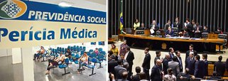 Sem sessões marcadas para esta semana, os deputados acabaram não votando a Medida Provisória 739/16, que altera a lei sobre os planos de benefícios da Previdência Social e prevê a revisão de auxílio doença e aposentadoria por invalidez, colocando fim ao pente-fino que seria feito no INSS; texto tinha validade esta sexta-feira (4), quando termina o prazo limite de 60 dias para que os parlamentares aprovassem ou rejeitassem a medida enviada pelo Planalto; agora, o governo terá que enviar um projeto de lei nos próximos dias