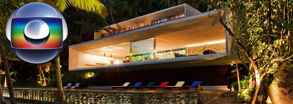 Em carta ao blog Tijolaço, Grupo Globo diz que Paula Marinho “jamais foi proprietária da mencionada casa em Paraty ou de qualquer um desses bens, mesmo antes de seu divórcio”; a manifestação se refere a uma matéria em que Fernando Brito aponta que a Agropecuária Veine Patrimonial Ltda, suposta dona da mansão, usa endereço da sede da empresa de Alexandre Chiapetta de Azevedo, que era casado com Paula Marinho até outubro do ano passado