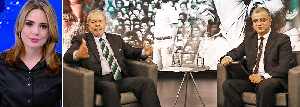 "Ainda que a direita midiática ache que é possível simplesmente fazer sumir da cabeça das pessoas o que representaram os oito anos de governo Lula para a esmagadora maioria dos brasileiros, isso é impossível. A povo pode ter memória curta, mas não é retardado", diz Eduardo Guimarães, do Blog da Cidadania; "A cara de abatimento de Sheherazade, ao anunciar as notícias do próximo bloco do telejornal após o fim da entrevista de Lula, disse tudo"