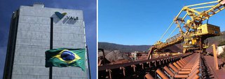 Mineradora Vale registrou prejuízo líquido de 6,663 bilhões de reais no terceiro trimestre, ante um lucro líquido de 5,144 bilhões no segundo trimestre, citando efeitos imediatos nos resultados financeiros de uma depreciação de 28 por cento do real ante o dólar