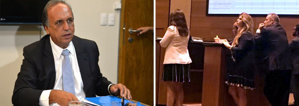 O governador do Rio de Janeiro, Luiz Fernando Pezão escolheu a advogada Marianna Fux, 35, como nova desembargadora do Tribunal de Justiça (TJ-RJ); Marianna é filha do ministro Luiz Fux, do STF; na sessão do Órgão Especial do tribunal, ela recebeu 125 votos dentre os 143 desembargadores presentes; ao todo, 25 desembargadores não votaram em protesto pela presença de Marianna Fux na lista; a OAB-RJ questionou a candidatura dela por ela não comprovar o exercício profissional nos anos de 2007, 2008, 2009, 2010 e 2014