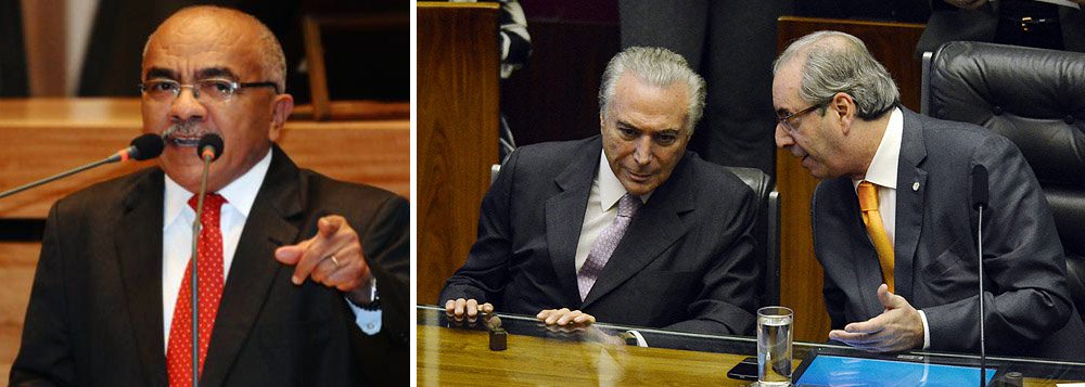 "Caso consigam dar o golpe, a velha turma que comandou o Brasil por anos vai finalmente impedir que as apurações continuem avançando contra gente como Eduardo Cunha, Michel Temer, Aécio Neves, Agripino Maia, Fernando Collor, Antônio Imbassahy, Jovair Arantes e outras dezenas", publicou o deputado distrital Chico Vigilante (PT), em sua página no Facebook; "Está chegando perto e eles sabem disso. Só um golpe de estado pode frear as investigações", acrescentou