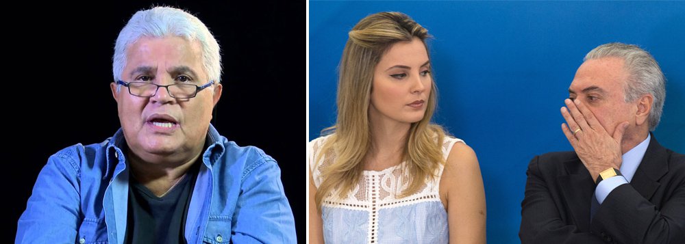 "Com todo respeito: quem conquistou dona Marcela não se deixa abater por nenhuma dificuldade", tuitou Noblat neste domingo 27, sendo chamado em seguida de "machista", "imbecil", "chapa-branca", entre outros; "Namore alguém que fale de você como Noblat fala de Temer, aconselha consultor", dizia título do site de humor Sensacionalista