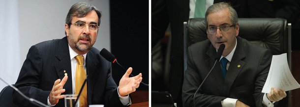 A denúncia é do deputado federal Henrique Fontana (PT); nesta terça (29), a Mesa Diretora da Câmara aprovou uma resolução para alterar a distribuição de vagas de todos os órgãos da Casa compostos com fundamento no princípio da proporcionalidade partidária, levando em conta as mudanças de partido ocorridas recentemente; com essa alteração, o Conselho de Ética que abriu processo contra Cunha alteraria a composição, ficando com maioria favorável ao presidente da Câmara