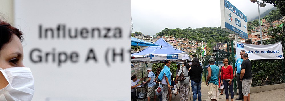 A influenza H1N1 já matou 24 vítimas no estado do Rio desde o início do ano; de acordo com a Secretaria Estadual de Saúde, 84 casos de síndrome respiratória aguda grave provocada pelo vírus H1N1 foram confirmadas por exames laboratoriais
 