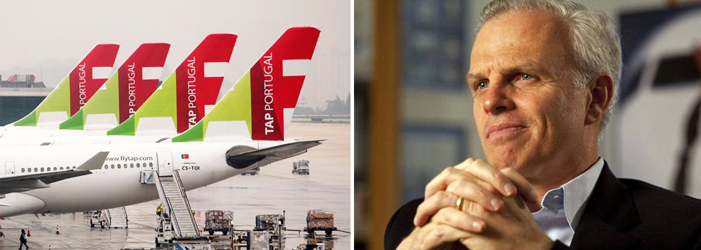 Partido Comunista Português (PCP) quer que o governo socialista de Portugal cancele a venda "ilegal" de 61% da companhia aérea TAP ao consórcio do empresário brasileiro-americano David Neeleman; comunistas exigem o cancelamento da privatização da TAP, enquanto o governo socialista quer que o Estado fique com uma posição superior a 50%, mas sem afastar em definitivo o consórcio Gateway 