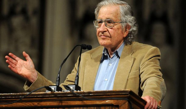 Em uma entrevista, o filósofo e linguista Noam Chomsky lembra que o Estado mais extremo, radical e fundamentalista do mundo, a Arábia Saudita, é o principal aliado dos Estados Unidos; e classifica a invasão dos Estados Unidos no Iraque como "o pior crime do milênio"