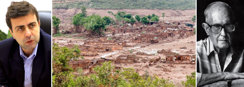 Ao escrever sobre o 'vale de lama' produzido pela Samarco, uma subsidiária da Vale, comandada por Murilo Ferreira, o deputado Marcelo Freixo lembrou o poeta Carlos Drummond de Andrade, em sua Lira Itabirana: "O Rio? É doce. A Vale? É amarga"; "O desastre provocado pela omissão do poder público e pela Samarco, controlada pela Vale e pela anglo-australiana BHP Billiton, é tão grave que ainda não dimensionamos os danos, mas sabemos que amargaremos suas consequências por décadas", diz o parlamentar