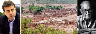 Ao escrever sobre o 'vale de lama' produzido pela Samarco, uma subsidiária da Vale, comandada por Murilo Ferreira, o deputado Marcelo Freixo lembrou o poeta Carlos Drummond de Andrade, em sua Lira Itabirana: "O Rio? É doce. A Vale? É amarga"; "O desastre provocado pela omissão do poder público e pela Samarco, controlada pela Vale e pela anglo-australiana BHP Billiton, é tão grave que ainda não dimensionamos os danos, mas sabemos que amargaremos suas consequências por décadas", diz o parlamentar