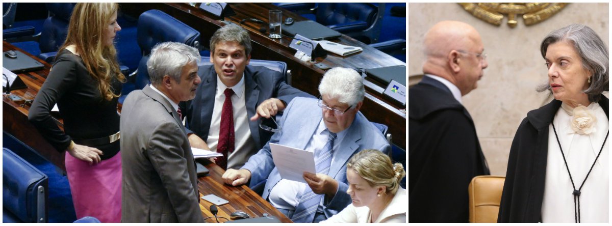 Liderança da oposição no Senado entrou com pedido de resposta junto ao Supremo Tribunal Federal no caso do projeto que propõe mudança na Lei Geral de Telecomunicações; o texto, apresentado ao Congresso pelo governo Temer e aprovado em comissão especial no dia 6 de dezembro, prevê repasses de mais de R$ 100 bilhões em benefícios às empresas do setor; os senadores, que recorreram em dezembro ao STF para impedir que a matéria seja enviada para sanção presidencial sem que seja votada em plenário - fora das "regras do jogo", como afirmam -, cobram uma resposta "rápida" da presidente da corte, Cármen Lúcia, e do relator, Teori Zavascki, uma vez que a demora de um posicionamento coloca os parlamentares sob possível "pressão do poder econômico" e do "poder político" e cria instabilidade