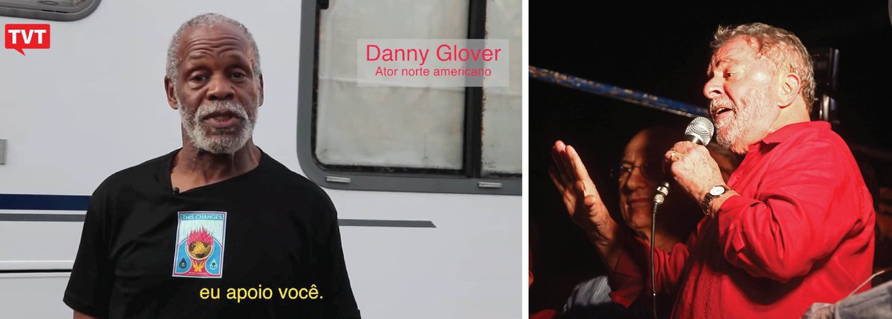 A Campanha Internacional “Lula Vale A Luta”, em solidariedade e defesa do ex-presidente Lula já recebeu milhares de adesões de sindicalistas de todo o mundo; entre as últimas mensagens de apoio recebidas, destaque para a do ator Danny Grover, que disse que apoia Lula ; "Presidente Lula saiba que você é um vencedor e tem inspitado trabalhadores no mundo inteiro. Agora que está sob ataque da direita brasileira, eu apoio você", afirmou