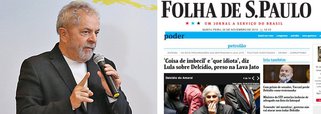 Ex-presidente nega ter dito "que idiota" sobre o senador do PT preso ontem pela PF e "coisa de imbecil" sobre o comportamento do parlamentar, que o levou à prisão; "Mais uma vez, com base em supostas fontes anônimas, este jornal atribui ao ex-presidente frases que nunca foram ditas por ele", diz em nota a assessoria de imprensa do Instituto Lula